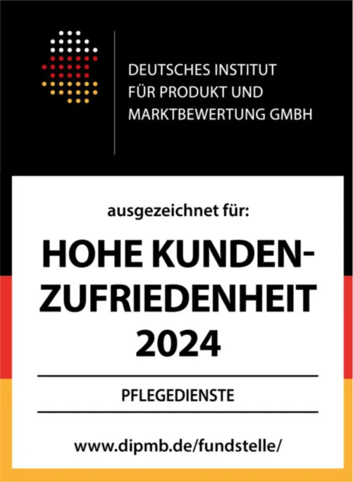DIPMB-Siegel: Hohe Kundenzufriedenheit 2024 — Pflegedienste