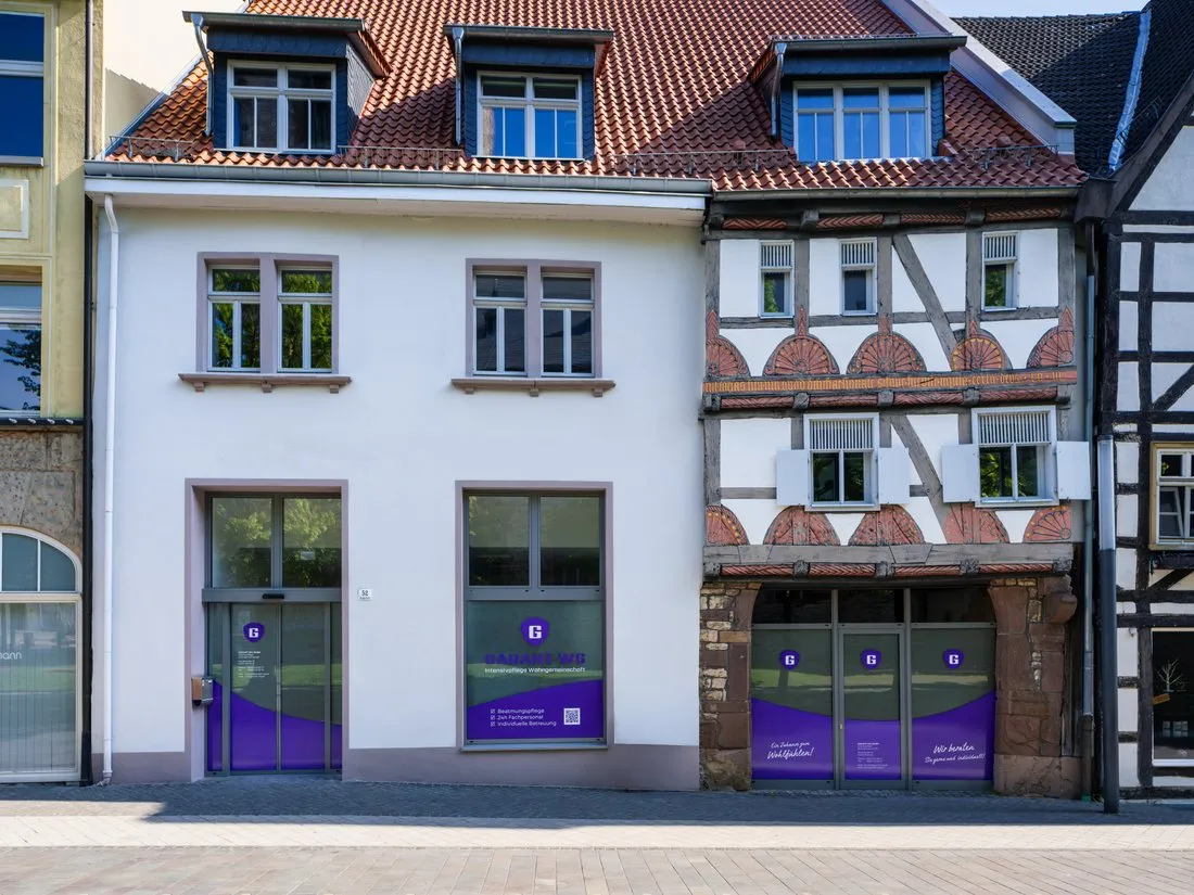 Außenansicht der Intensivpflege-Wohngemeinschaft Warburg